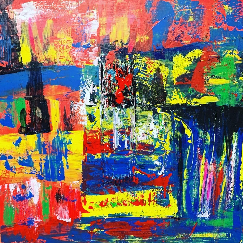 Original Abstract Art Painting